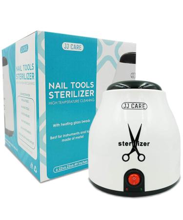 JJ CARE Lash Tool Sanitizer - Tweezer Sterilizer with Free Sterilizer Beads - Nail Sterilizer Disinfect Machine for Spa, Salon, Beauty Clinics Tool Sterilizer