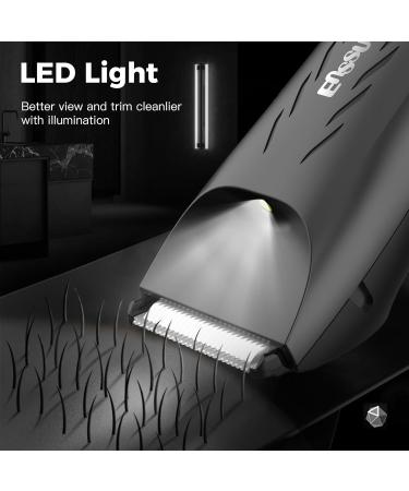 ENSSU Hair Clippers for Men - Skin-Safe Beard Trimmer with Wireless Charging & Ceramic Blade - Rechargeable Electric Razor for Body Grooming - Buy Online on GoSupps.com