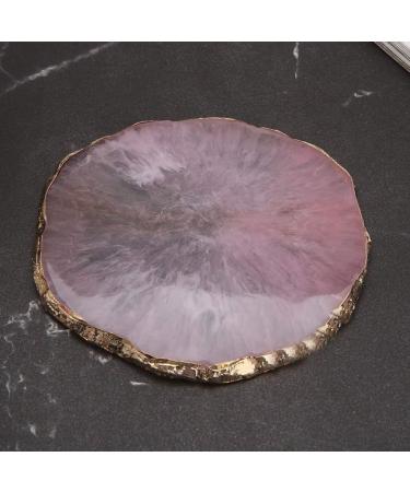 Nail Art Palette Nail Art Painting Gel Palette Resin Nail Art Palette Display Cosmetic Mixing Manicure Tool Pink - Buy Online on GoSupps.com