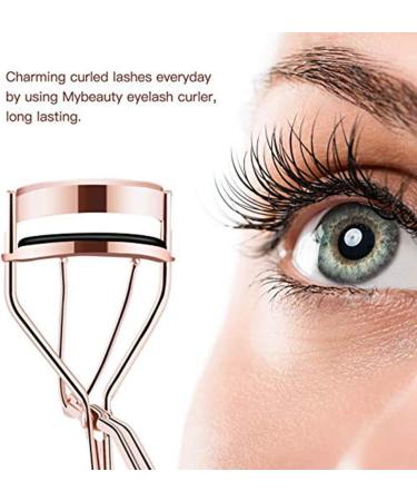 1Pc Rose Gold Eyelash Curler - Portable Metal Tool for Effortless Lash Curling | Beauty & Personal Care Makeup Applicator - Buy Online on GoSupps.com