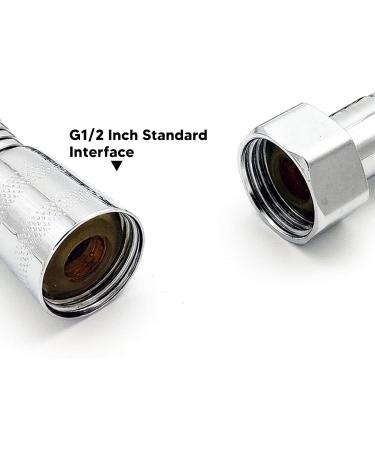 Salon Shampoo Bowl Sprayer - Anti Leakage Good Sealing Electroplating Sprayer Head Hose Set for Barber Shop - Buy Online on GoSupps.com