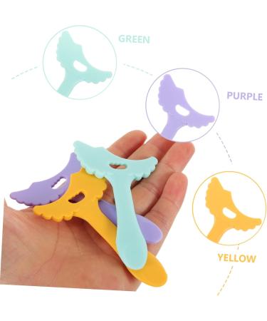 Housoutil 3 pcs Girl Eyeshadow Women Tool Multi-functional Eye Reusable Aid Makeup Stencils Eyeliner Silicone - Buy Online on GoSupps.com