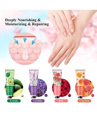 18 Pack Hand Cream Gift Set - Moisturizing Lotion for Dry, Cracked Hands - Travel Size Bulk Hand Lotion for Women, Mom, Girls, Wife, Grandma - Buy Online on GoSupps.com