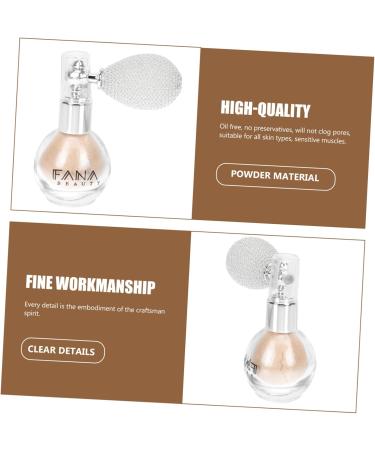 COHEALI 3 Pcs Spray Glitter Body Glitter Powder Glitter Makeup Powder Spray Highlighter Powder Sprayer Face Ivoryx3pcs 7x5.5cmx3pcs - Buy Online on GoSupps.com