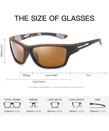 Shop Hemens Polarized Sports Sunglasses for Men & Women | UV400 Protection for Cycling Driving Fishing & Golf - Buy Online on GoSupps.com