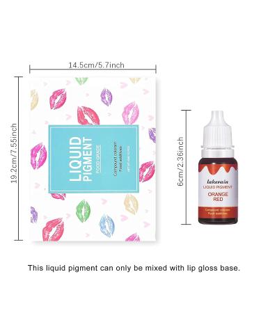BONNIE CHOICE 12 Colors Liquid Lip Gloss Pigment Set - DIY Lipstick & Lip Gloss Colorant Kit - Buy Online on GoSupps.com