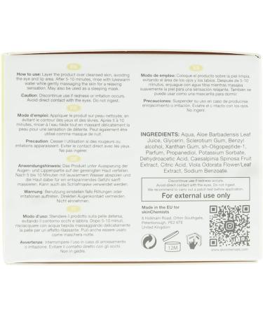 Skin Chemists Masque anti- ge avanc anti- ge facteur de croissance cellulaire 50 - Buy Online on GoSupps.com