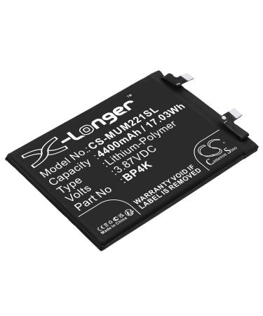 Tingen 4400mAh Battery Replacement for 12 Pro 22101320C BP4K (3.87V)