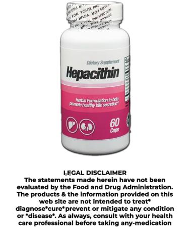 GuzHealth Hepacithin Herbal Liver Support Promotes Healthy Bile Secretion & Digestive Detox - Buy Online on GoSupps.com
