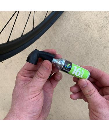 Genuine Innovations G20461 Microflate Nano CO2 Inflator - 23g Lightweight - Black - Buy Online on GoSupps.com