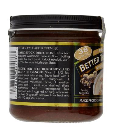 Better Than Bouillon Premium Mushroom Base 8 oz - Pack of 2 | Seasoned & Concentrated | Makes 9.5 Quarts | 38 Servings - Buy Online on GoSupps.com