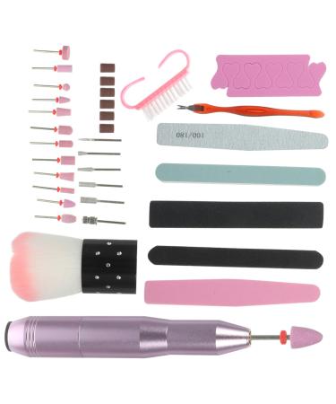 Housoutil 1 Set Nail Polisher Polishing Professional Manicure Kit Mini Nail Polish Professional Nail Polish Bling Sunglasses Womens Manicure Polisher Pet Nail Polish Trimmer Abs Usb Battery