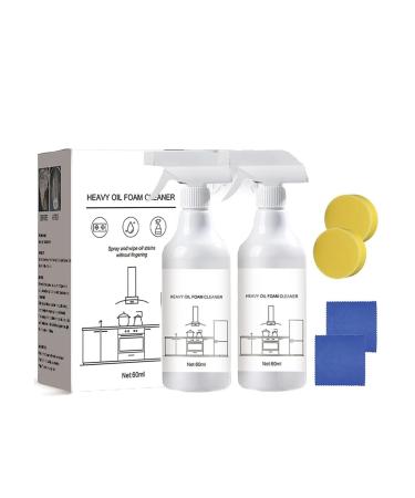60ML Splash Foam Spray Splash Foam Spray Tablets & Spray Bottle Oven Cleaner Splash Spray Foam Cleaner Splash Foam Spray Oven Cleaner (Color : 2pcs)