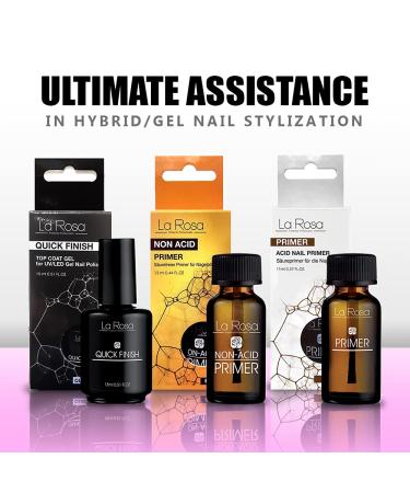 La Rosa Builder Gel Intensive Pink Glass - 30ml UV LED Assembly Gel for Nails | Flexible Medium Thick Excellent Adhesion - Buy Online on GoSupps.com