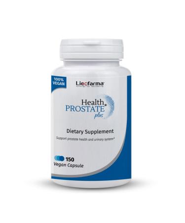 Health Prostate Plus | Enhanced Prostate Health Supplement | Supports Men Urinary Tract Health | Saw Palmetto Lycopene and Selenium | Pack of 150 Vegetable Capsules