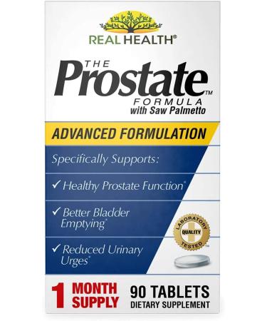 Real Health Prostate Formula with Saw Palmetto - 90 Tablets for Optimal Health - Buy Online on GoSupps.com