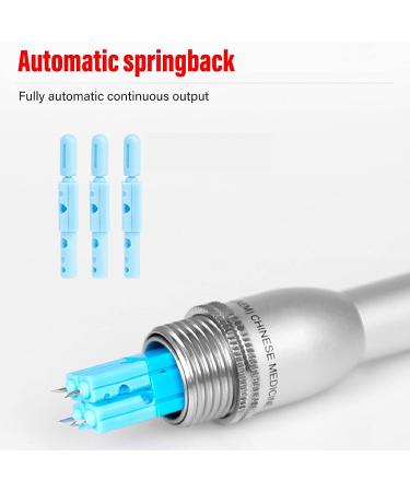 Aluminum Alloy Blood Lancing Device for Sugar Monitoring - Household Sampling Pen for Cupping - Silver - Buy Online on GoSupps.com
