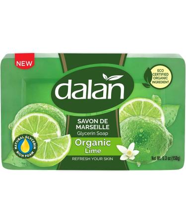  Dalan Dalan Organic Glycerin Soap 150 g 6 x 150 g Lime - Buy Online on GoSupps.com