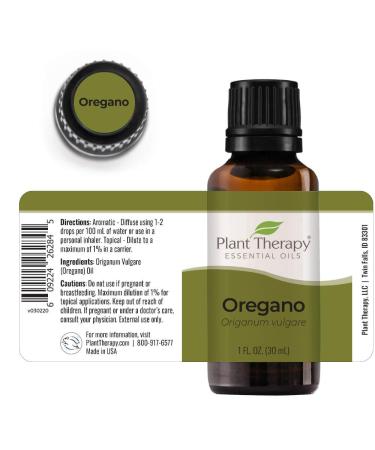 Buy Plant Therapy Oregano Essential Oil 100% Pure Undiluted - Aromatherapy & Therapeutic Grade 30 mL (1 oz) - International Shipping Available - Buy Online on GoSupps.com