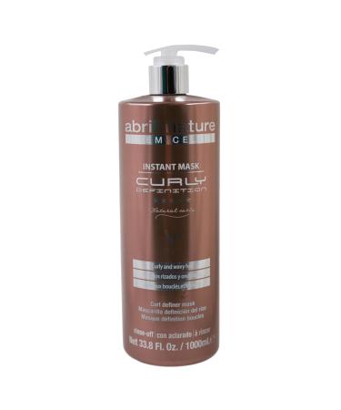 abril et nature - Masque Cheveux Boucl s Curly Definition Protection Chaleur Cheveux Masque Professionnel Hydratant D finition et R paration Apr s Shampoing Cheveux Boucl s 1000 ml 1 l (Lot de 1)