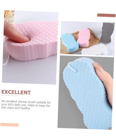 Children's Bath Sponge Set - 3D PVA Exfoliator & Massage Tools for Kids - Comfortable Shower & Body Wash Sponge - International Shipping Available - Buy Online on GoSupps.com