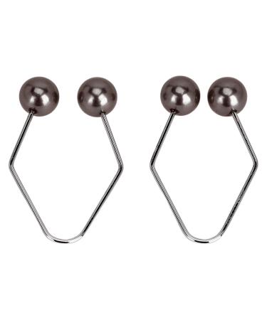 Uxsiya Dimple Trainer Tool - 2 Pairs Cheek Dimple Maker Balls for a Perfect Smile (Black) | Enhance Your Smile Internationally - Buy Online on GoSupps.com