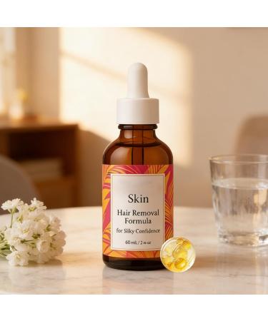 Hair Removal Oil for Women 60ml Inhibiting Solution Soothing Treatment to Slow Hair Regrowth | For Women and Body Legs Arms Underarms - Buy Online on GoSupps.com