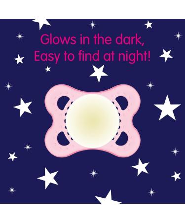 Night Pacifier 0-6 months (2 pack) Boy Baby-Boy Animal Print - Buy Online on GoSupps.com