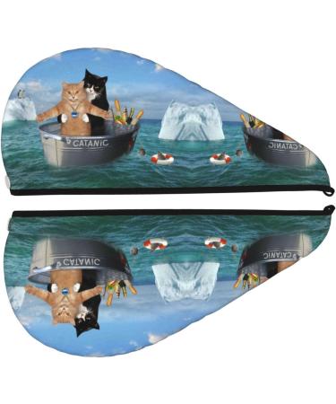 Two Brave Cats Sea Iceberg Microfiber Hair Towel - Soft Super Absorbent Coral Velvet Towel Wrap for Long Curly & Thick Hair | Quick Dry Hair Cap for Women - Buy Online on GoSupps.com