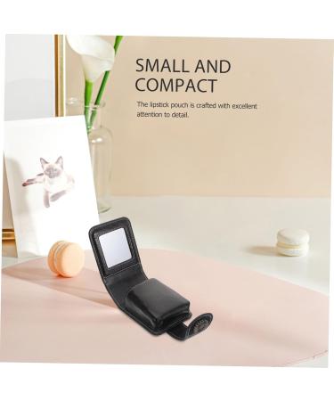 Mini Lipstick Bag - Portable Cosmetic & Toiletry Pouch | Women s Makeup Essentials in PU Leather - Buy Online on GoSupps.com