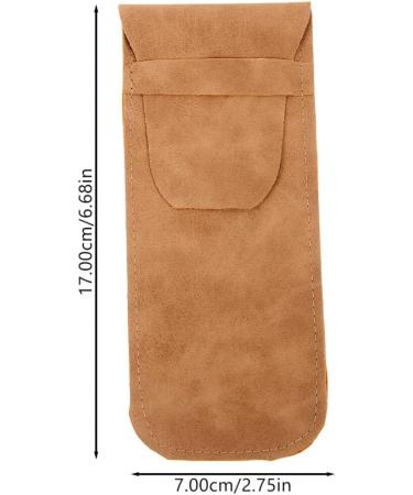 Villcase Reading Glasses Case - Stylish Sunglasses Bag for Men & Women - Leather Storage for Travel - Buy Online on GoSupps.com