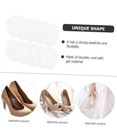 FRCOLOR 5 Pairs Gel Forefoot Pads - Thick Anti-Slip High Heel Insoles | Comfortable Shoe Accessories for All-Day Support - Buy Online on GoSupps.com