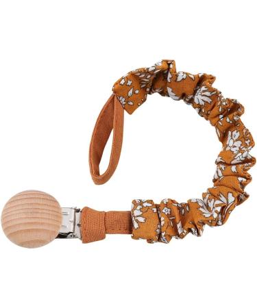 WOWOWO Baby Cotton Pacifier Clip | Newborn Teething Soother & Chewing Dummy Chain - International Shipping Available - Buy Online on GoSupps.com