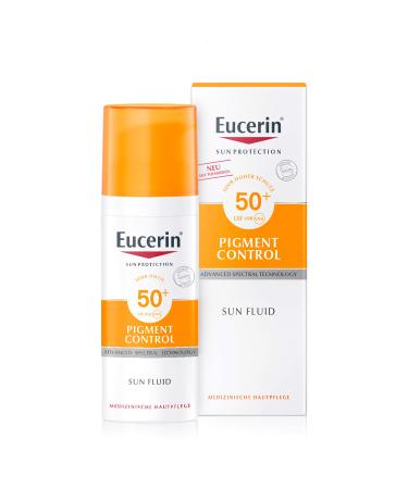 Eucerin Pigment Control SPF 50+ Sun Fluid 50 ml solution single - Buy Online on GoSupps.com