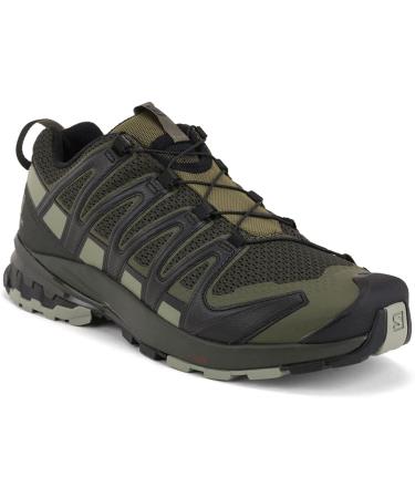 Salomon Men's Xa Pro 3D V8 Trail Running Shoes - Size 10 Grape Leaf/Peat/Shadow - Buy Online on GoSupps.com
