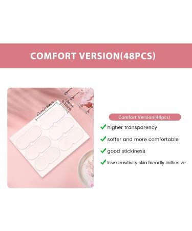 48pcs Elf Ear Stickers - Transparent Silicone Ear Tapes for V-Shaped Face & Ear Training - Posture Corrector Accessory - Buy Online on GoSupps.com