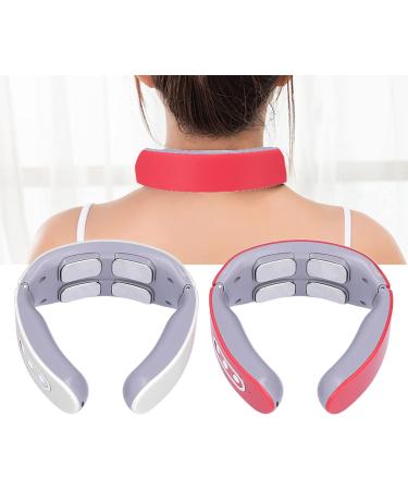 Soothing Neck Relaxer with Intelligent Heat & Voice Control - 4 Head Massager for Home & Office | International Shipping Available - Buy Online on GoSupps.com