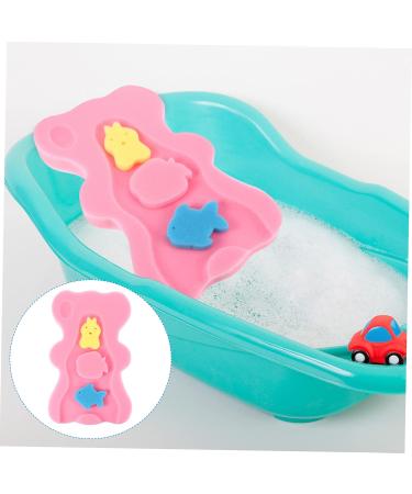 Didiseaon 1 Set Bath Sponge Pad Nonslip Bath Mat Mat Bath Sponge for Sponge Cushion Bath Pad Bath Sponges for Pink Body Wash Pp Newborn Take a Bath - Buy Online on GoSupps.com