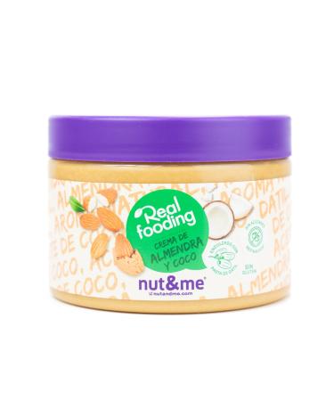 Nut&me Coconut Cream 250g | Coconut & Almond | Low Carb | Lactose Free, Gluten Free, Coconut