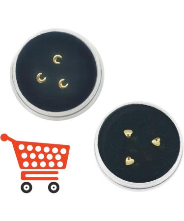 Shop Chamon 18K Gilding Tooth Gems - Professional Starter Kit with 9 Boxes of Moon & Teeth Jewelry (3-5mm) | International Shipping Available - Buy Online on GoSupps.com