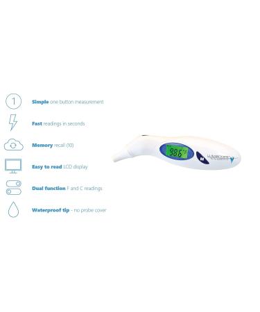 Buy Graham-Field Lumiscope 2215 Digital Ear Thermometer - Accurate Fast & International Shipping - Buy Online on GoSupps.com