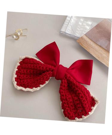 minkissy 1pc Hairpin Xmas Bowknot Hair Clips Cute Bow Hair Clips Women Hair Clips Girl Bow Hair Clips Xmas Bow Hair Clips Bows Hair Clip Red Bow Hair Clip Big Bow Headgear Child Fabric - Buy Online on GoSupps.com