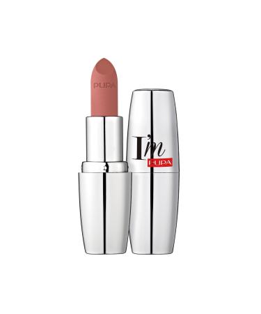 PUPA Milano I Am Matt Pure Color Lipstick - 014 Peachy Nude for Women 3.5 g Lipstick