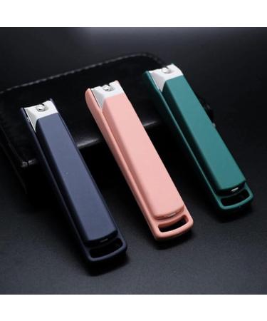 HCHGJKN Nail Clippers Durable Carbon Steel Folding Nail Clippers Professional House Use Anti-Splash Nail Clippers nail Clippers Manicure Tool(Pink) - Buy Online on GoSupps.com