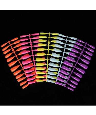 dijiusidy 1 Set Press on Nails Almond Extra Long Wear Tips Full Coverage Art Decals Beauty Tool DIY Manicure Kit Decorations - Buy Online on GoSupps.com
