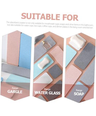 Buy Cabilock Silica Sludge Absorption Pads - 8 Pack Silicone Water Absorbing Mats for Cups & Home Decoration | Fast International Shipping - Buy Online on GoSupps.com