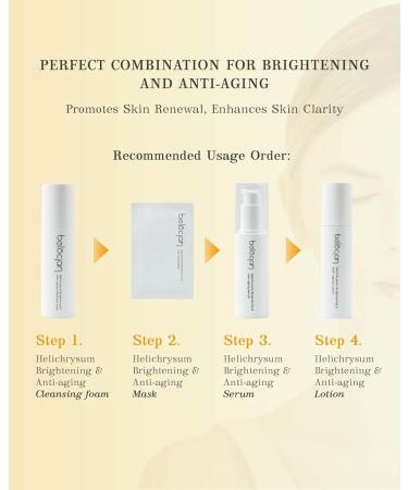 Belocian Helichrysum Brightening & Anti-Aging Serum 1 Fl Oz - Rejuvenate Skin Smooth Fine Lines Halal Certified - Buy Online on GoSupps.com
