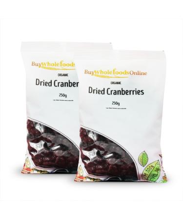 Organic Dried Cranberries 500g