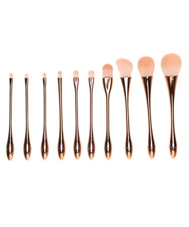 10-Piece Fluffy Makeup Brush Set for Face Powder - Perfect for Everyday Use | International Shipping Available - Buy Online on GoSupps.com