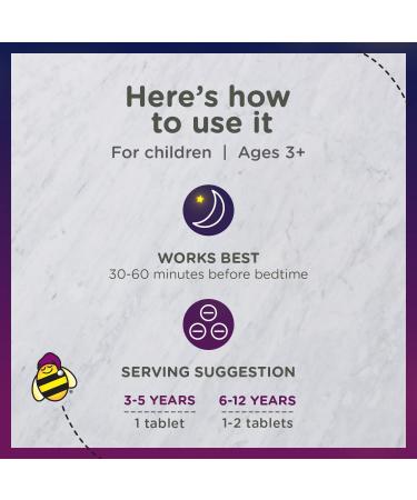 Zarbee's Naturals Children's Sleep with Melatonin - Grape Chewable Tablets - 50 Count - Buy Online on GoSupps.com